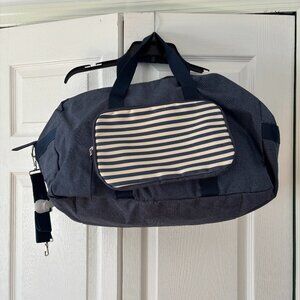 DSW Weekender Overnight Duffle Bag Travel Carry-On Navy Blue Never Used